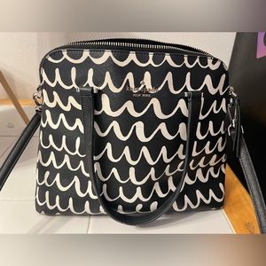 Kate Spade Black and White Handbag